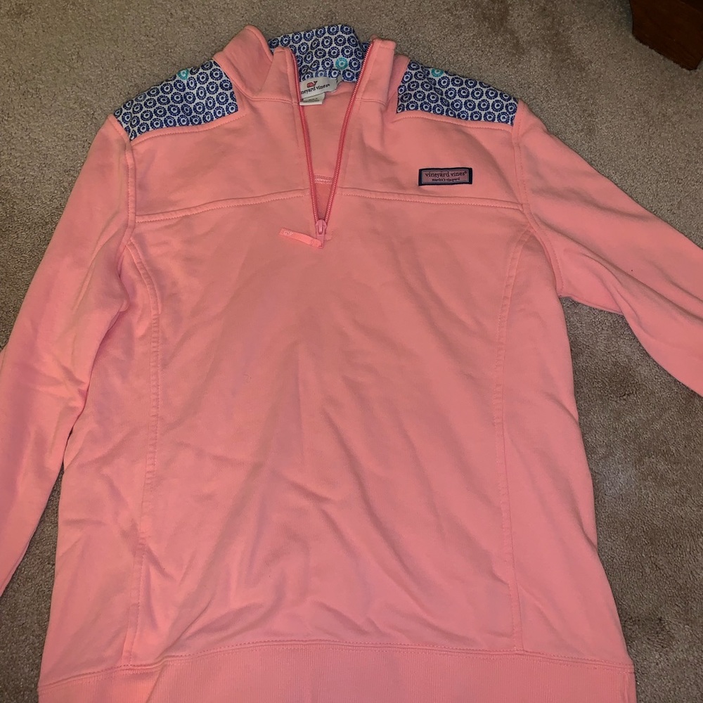 Vineyard vines quarter zip jacket (shep shirt)